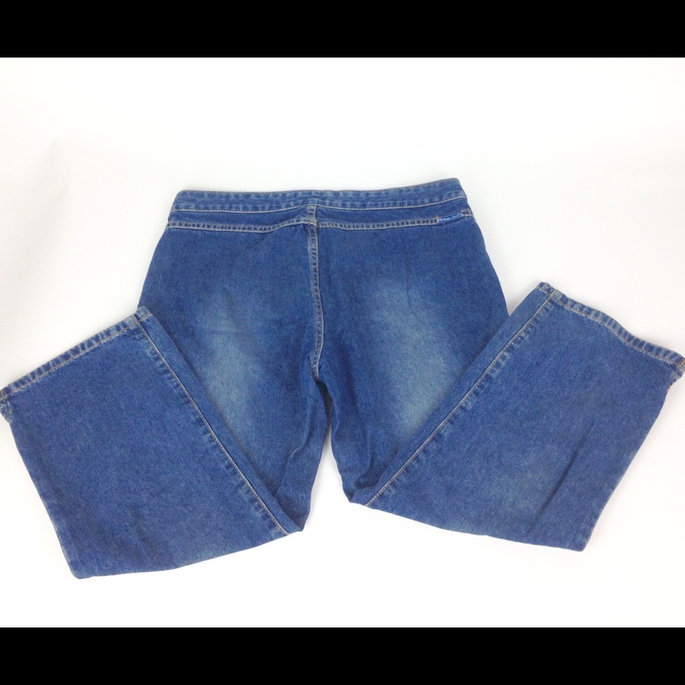 Vintage 90s Venus Girl Trap Crop Jeans Sz 9